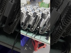 उच्च लुमेन 50w 100w 150w 200w एलईडी स्ट्रीट लाइट आउटडोर स्थानों के लिए