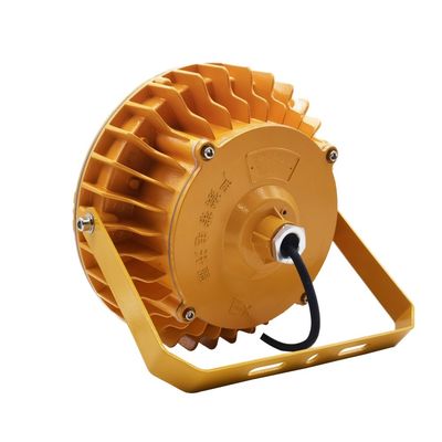 100W एलईडी विस्फोट प्रूफ हाई बे लाइट IP66 रेटिंग और खतरनाक क्षेत्रों के लिए टेम्पर्ड ग्लास लेंस के साथ