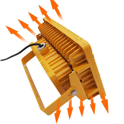 खतरनाक स्थानों के लिए IP66 रेटिंग और एल्यूमीनियम मिश्र धातु निर्माण के साथ 180W विस्फोट प्रूफ हाई बे लाइट