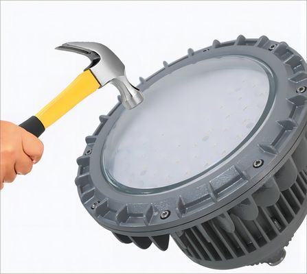 150W/200W एलईडी विस्फोट-सबूत प्रकाश IP66 सुरक्षा और खतरनाक स्थानों के लिए डाई-कास्ट एल्यूमीनियम के साथ