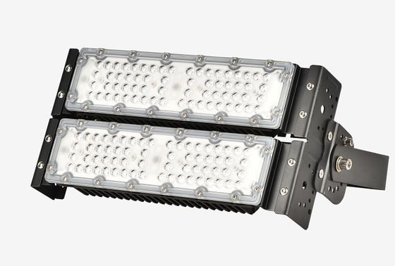 डाई कास्ट एक्सटीरियर एलईडी मॉड्यूलर फ्लड लाइट 100W 100V 5000K