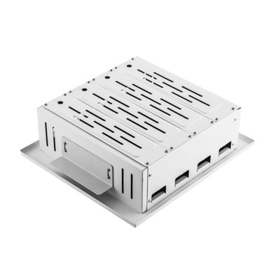 गैस स्टेशनों के लिए एल्यूमिनियम + क्लियर पीसी के साथ 200W IP54 वाटरप्रूफ इंडस्ट्रियल हाई बे एलईडी फ्लडलाइट