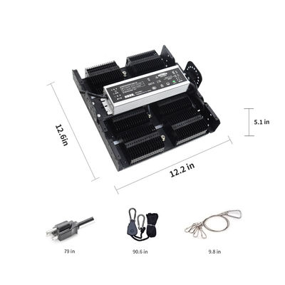 पूर्ण स्पेक्ट्रम 250W T5 इनडोर पौधों के लिए निष्क्रिय थर्मल प्रबंधन के साथ एलईडी बढ़ो प्रकाश