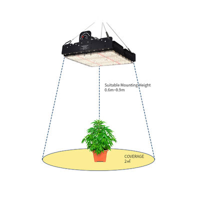पूर्ण स्पेक्ट्रम 250W T5 इनडोर पौधों के लिए निष्क्रिय थर्मल प्रबंधन के साथ एलईडी बढ़ो प्रकाश