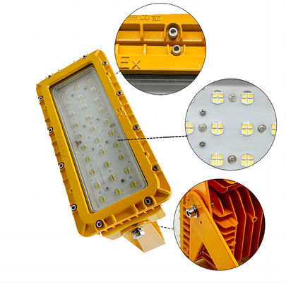IP65 SMD2835/3030 एलईडी विस्फोट प्रूफ लाइटिंग फिक्स्चर गर्मी फैलाव डिजाइन
