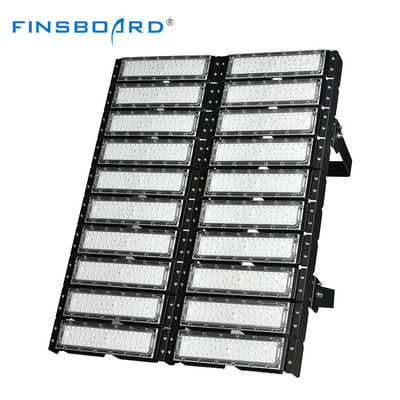 IP66 उच्च शक्ति एलईडी बाढ़ सुरक्षा रोशनी 200w 250w 300w 400w 500w 600w एलईडी उच्च मस्तूल बाढ़ प्रकाश SKD आवास के साथ