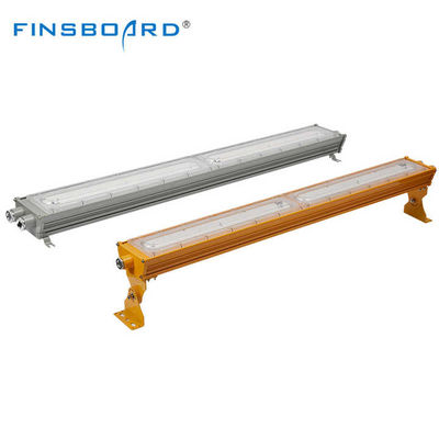 विस्फोट प्रूफ रैखिक प्रकाश औद्योगिक IP66 50w 100w 200w ATEX रेटेड रोशनी