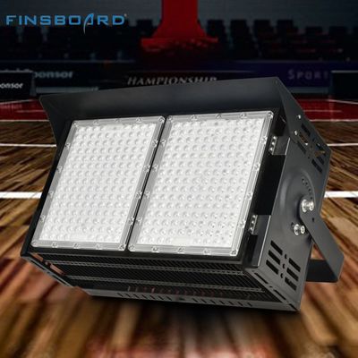 120lm/w IP66 ग्रेट एलईडी स्टेडियम लाइटिंग 90° लेंस कोण