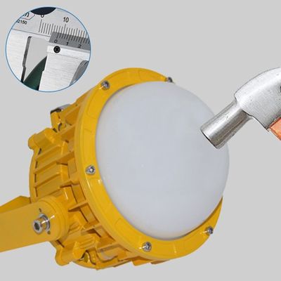 उच्च लुमेन आउटपुट IP66 वाटरप्रूफ ATEX LED विस्फोट प्रूफ फ्लडलाइट, 50,000 घंटे के जीवनकाल के साथ