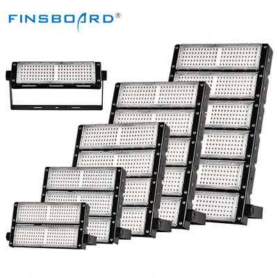 आउटडोर फील्ड लाइटिंग एल्यूमिनियम + क्लियर पीसी AC100-277V एलईडी स्टेडियम लाइटिंग