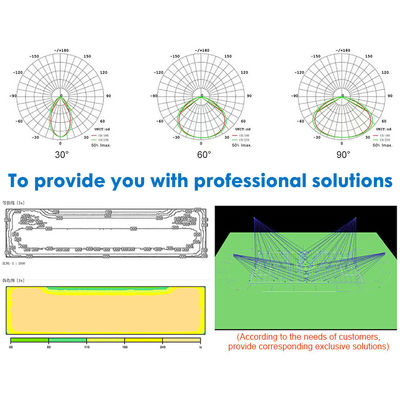 120lm/W उच्च दक्षता एलईडी स्ट्रीट लाइट IP66 वाटरप्रूफ और आउटडोर हाईवे लाइटिंग के लिए AC85-265V वाइड वोल्टेज के साथ