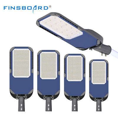 उच्च शक्ति वाले बाहरी प्रकाश व्यवस्था के लिए 3000K-6500K रंग तापमान के साथ डाई-कास्ट एल्यूमीनियम IP66 वाटरप्रूफ एलईडी स्ट्रीट लाइट