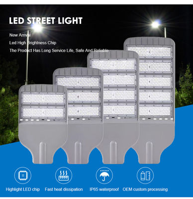 3000K/4000K/6000K OEM ODM IP65 वाटरप्रूफ एलईडी स्ट्रीट लाइट्स सुरक्षित और विश्वसनीय