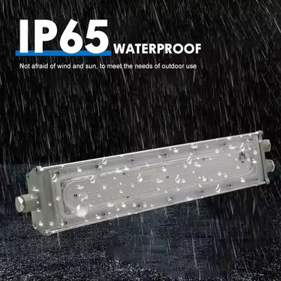 IP65 SMD2835 एलईडी विस्फोट प्रूफ रैखिक प्रकाश खतरनाक स्थानों के लिए एल्यूमीनियम टेम्पर्ड ग्लास के साथ