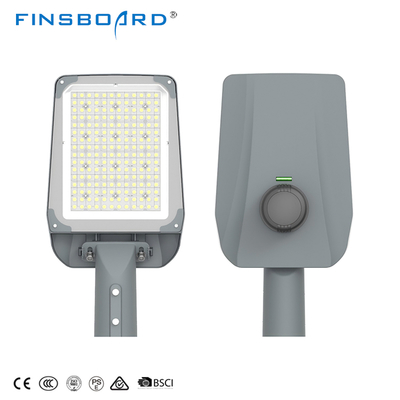 Ip67 डाई-कास्ट एल्यूमीनियम 50w 100w 150w 200w लाइट कंट्रोल इंटीग्रेटेड एलईडी स्ट्रीट लाइट