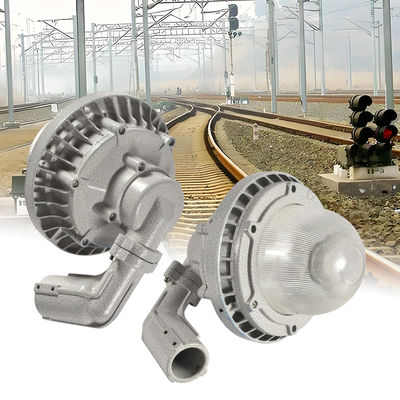 आउटडोर Ip65 जलरोधक गैस स्टेशन एल्यूमीनियम एलईडी विस्फोट प्रूफ प्रकाश