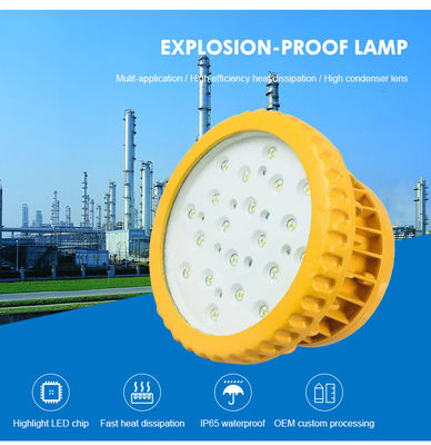 IP65 100W LED Explosion-Proof Lights for Oil Fields Petrochemical Drilling Chemical Enterprises