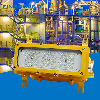 Ip65 पनरोक मेट्रो सुरंग केबल मार्ग बेल्ट गलियारा प्रकाश एल्यूमीनियम 50w एलईडी विस्फोट सबूत प्रकाश