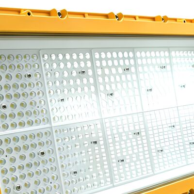 600W LED विस्फोट रोधी फ्लड लाइट 30° बूम पोल लंबी दूरी की साइट परिधि ग्रे ATEX IIB T6 IP65 RFEPL8280 लाइटिंग