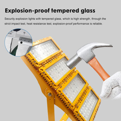 600W LED Explosion Proof Flood Light 90° Wall Mount Exterior Perimeter ATEX IIB T6 RFEPL8280 Lighting