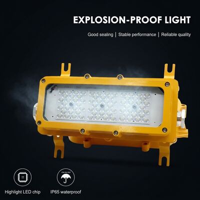 ATEX Ex db mb IIb T6 Certified 600W LED Explosion Proof Light LUMILEDS LM-80 100-120LM/W IP65 Hazardous Location Fixture
