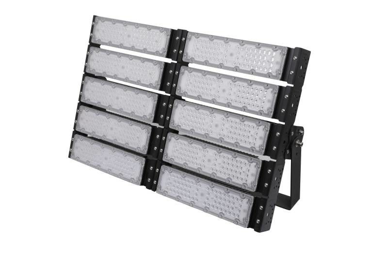 500W IP66 वाटरप्रूफ एलईडी फ्लड लाइट आउटडोर उपयोग के लिए 10000lm चमक के साथ
