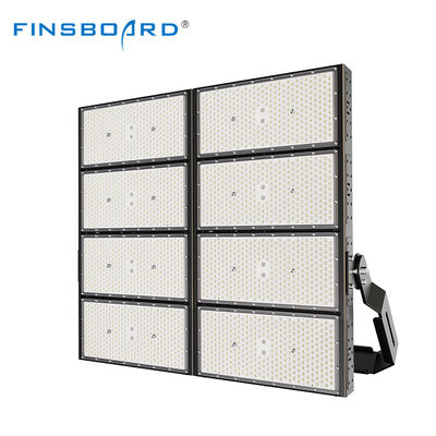 आउटडोर स्पोर्ट्स के लिए SMD 3030 LED के साथ 1600W IP66 LED स्टेडियम लाइटिंग फ्लड लाइट