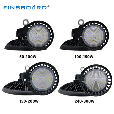 उच्च चमक IP65 100w 150w 200w 300w यूएफओ एलईडी हाई बे लाइट