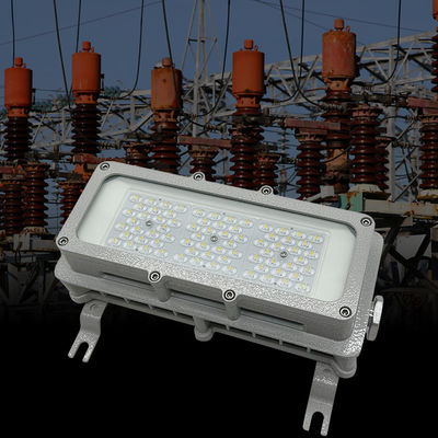 Ip66 विस्फोट प्रूफ बाढ़ प्रकाश 50w क्षेत्र 1 एटेक्स प्रकाश व्यवस्था
