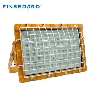 उच्च शुद्धता वाले एल्यूमीनियम हीट डिसिपेशन और 100-110lm/w प्रकाश दक्षता के साथ अनुकूलित ATEX स्वीकृत LED विस्फोट प्रूफ प्रकाश व्यवस्था